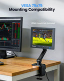 Compact Security Monitor Hdmi Vga Usb