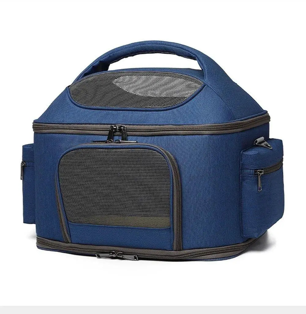 PawEase Durable Mesh Pet Shoulder Bag Dog Cat Carrier