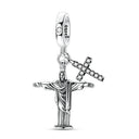 Sterling Silver Charm Bead Eiffel