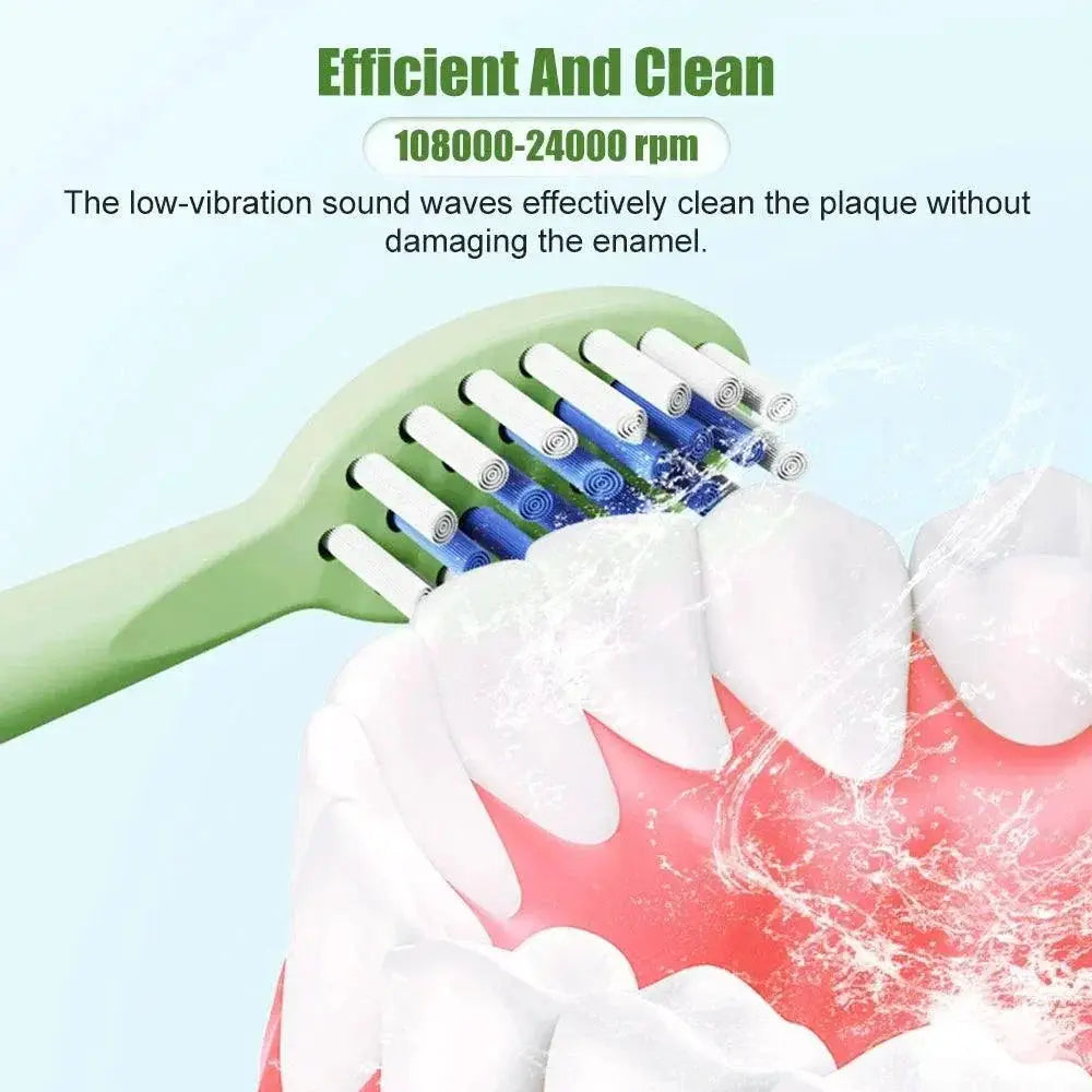 Colorful Cartoon Sonic Kids Electric Toothbrush Waterproof