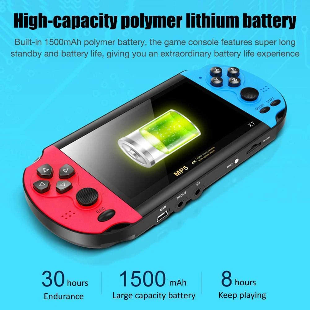 Rechargeable Portable Game Console