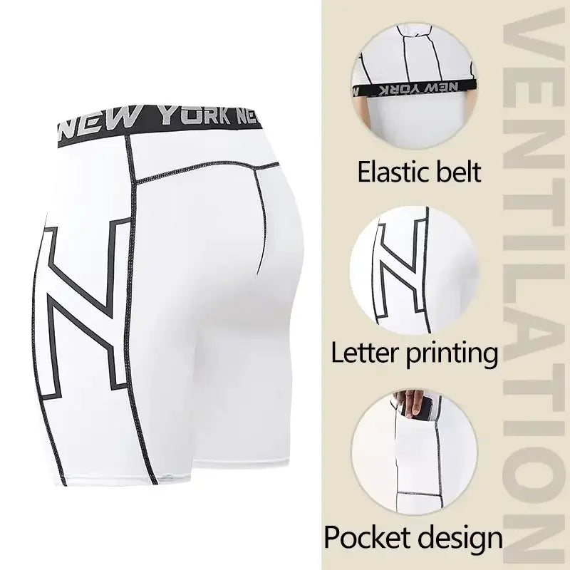 Mens Quick Dry Sports Boxer Briefs For Gym And Fitness