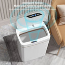 15 To 18L Smart Sensor Trash Can Waterproof Touchless System