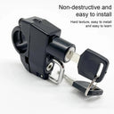 Rustproof Motorcycle Helmet Security Lock
