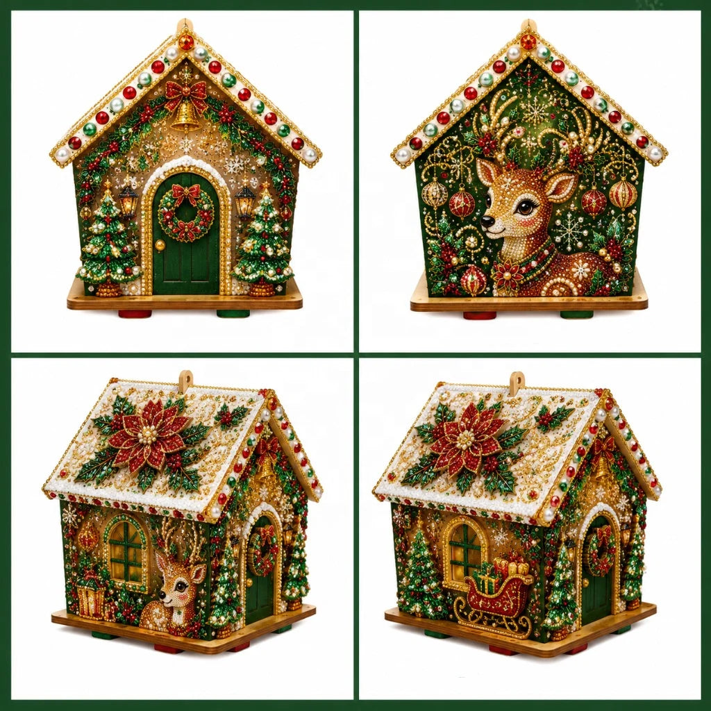 Wooden Holiday Ornament
