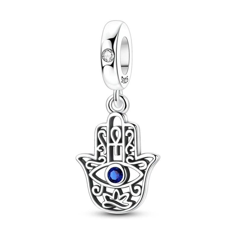Sterling Silver Charm Pendant Sun