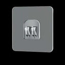 Acrylic Adhesive Hook for Stylish Bathroom and Kitchen Organization