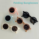 Trendy Foldable Kids Sunglasses for Boys and Girls 2023
