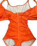 Slimming Tummy Control Triangle Jumpsuit Women's Bodysuit