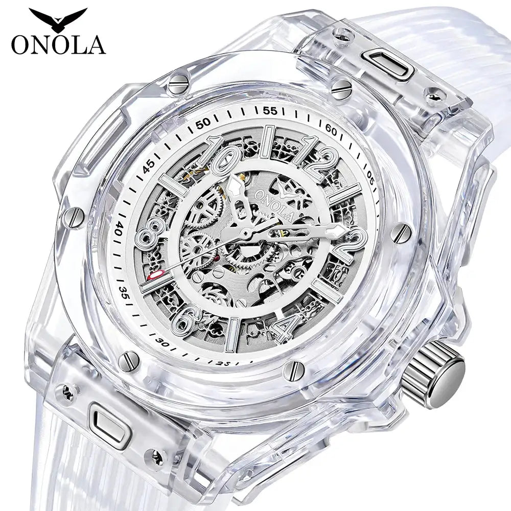 Onola Men Skeleton Mechanical Watch — product image 2
