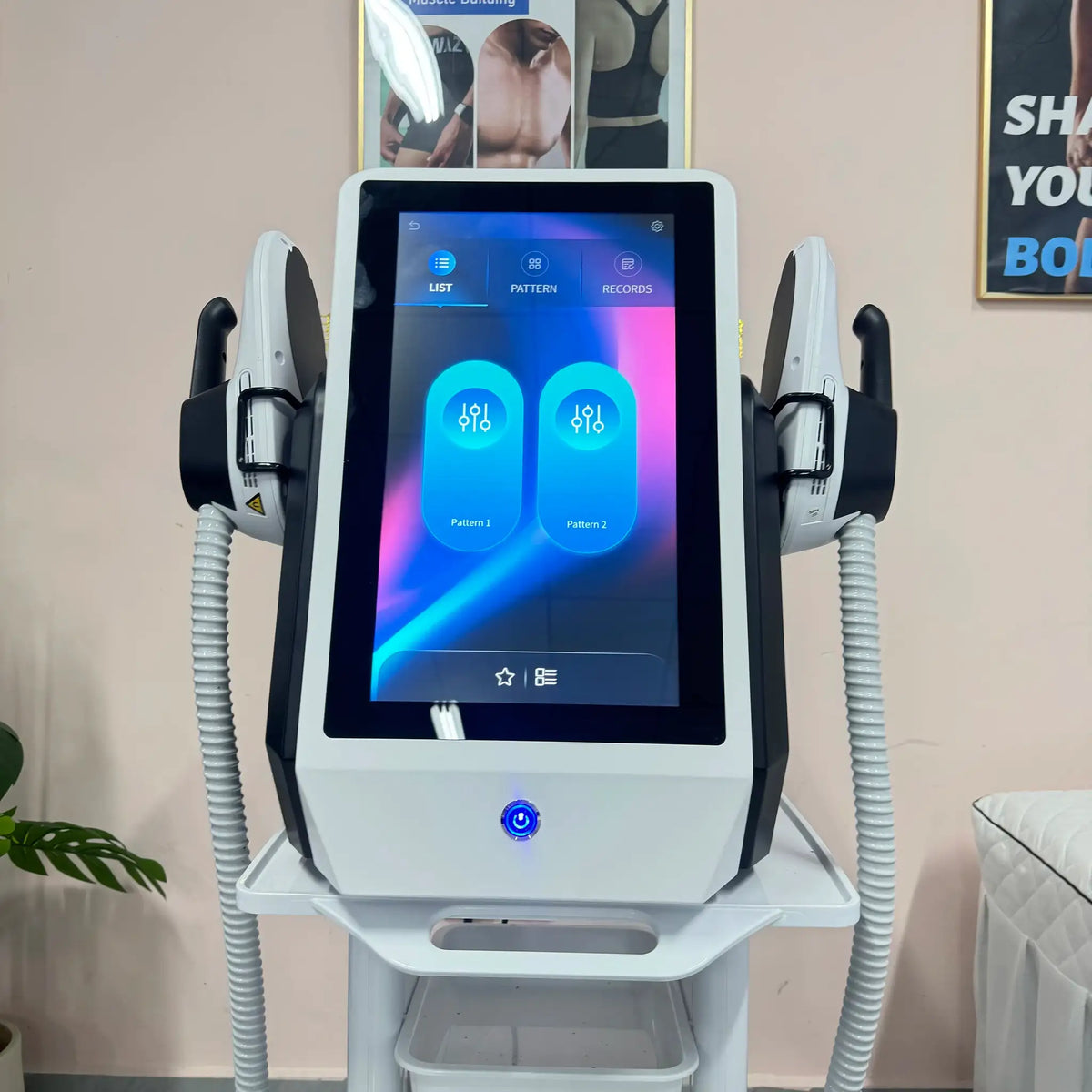 MYOslim15 Tesla 6500W NEO Electromagnetic Muscle Stimulation Therapy Machine for Body Slimming and Fat Burning