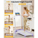 3.5HP Desk Treadmill 4 In 1 For Home Office Cardio Boost
