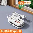 Desktop 6 Port USB Charger - Rapid Charging