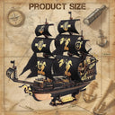 Robotime Rokr Wooden 3D Seahouse Puzzle Kit