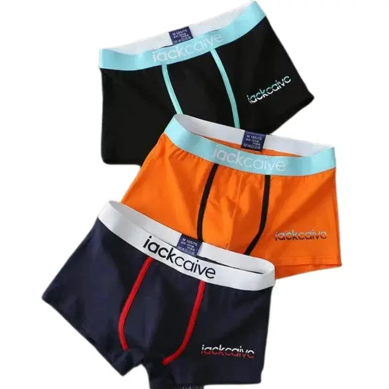 Men's Breathable Cotton Boxer Shorts Set For Sports L-3XL