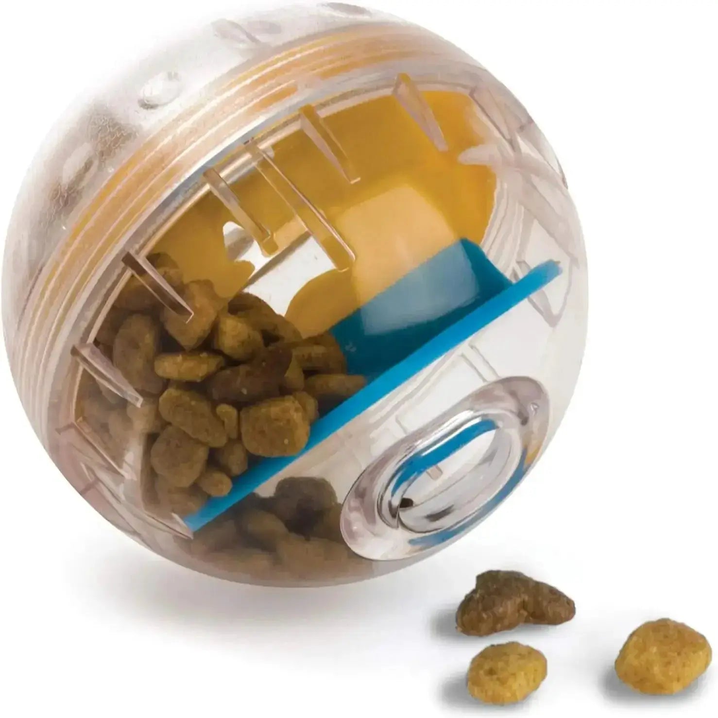 Pet Zone IQ Treat Ball Dog Toy 3 Inch Puzzle Feeder Fun