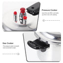 High-Quality Aluminum Pressure Cooker for Induction Gas Stoves 2.5L