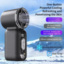 Mini Rechargeable Fan Digital Display Fast Cooling