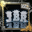Iced Out Crown Initial Letter