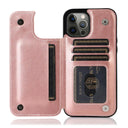 Double Buckle Leather Case for iPhone Pro Max Plus with