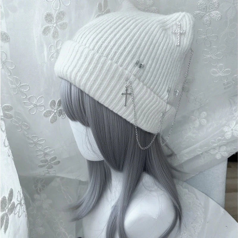Ribbed Knit Winter Hat
