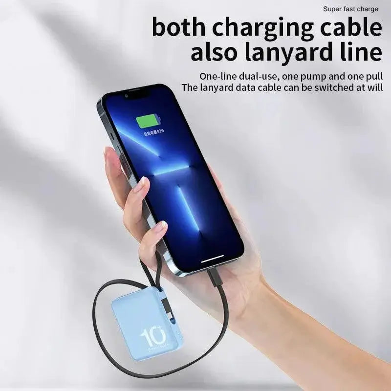 Compact 30000mAh Power Bank for Fast Charging Devices