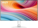 MSI 24" (24.5" viewable) Full HD 120Hz IPS with Adaptive Sync 1ms HDR Ready Built-in Speakers White Computer Monitor with phone accessory slot on stand PRO MP251W E2