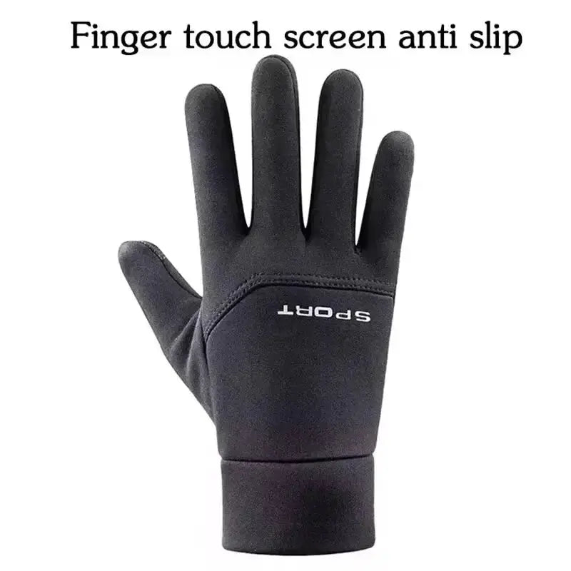 Winter Skiing Warm Gloves For Men Waterproof Outdoor Cycling
