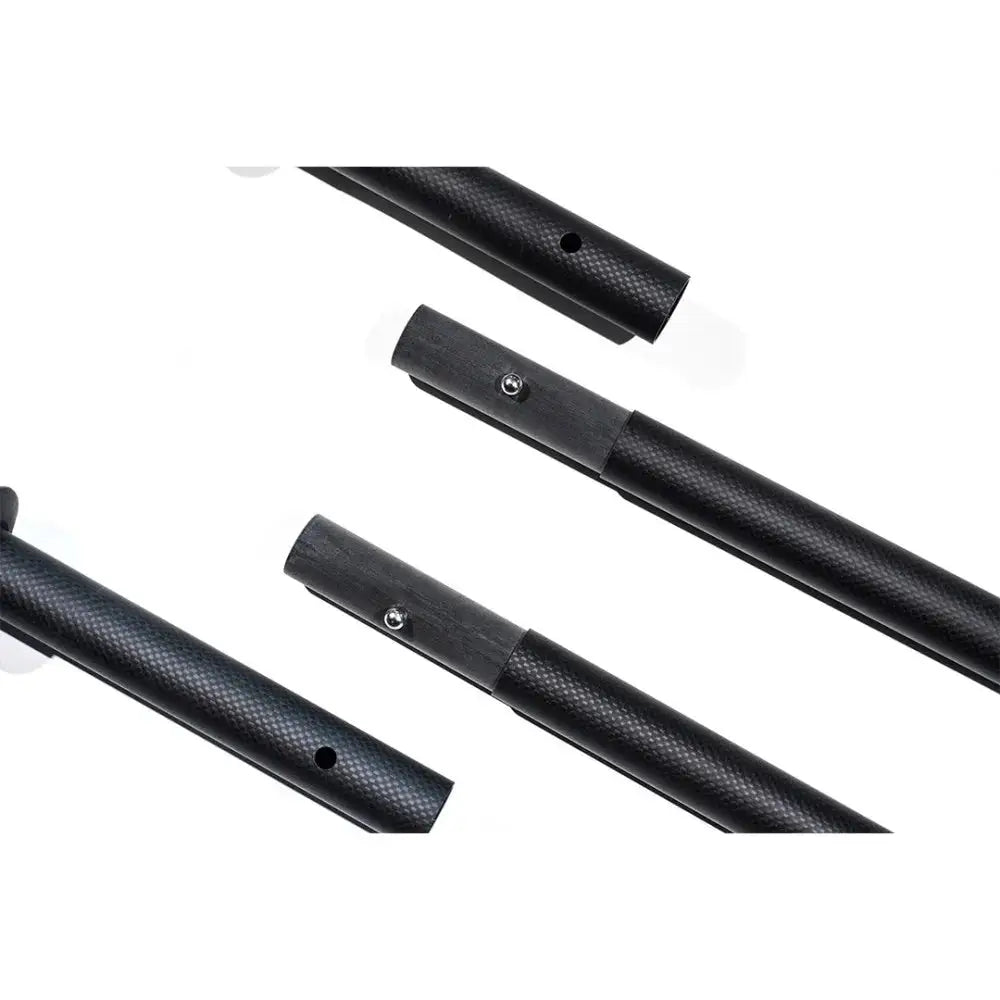 Stock Black Carbon Matte PVC Kayak Paddle Double ABS Blades — product view 4