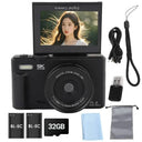 Smart 5K Digital Camera for YouTubers High-Res Pro