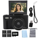 75MP Digital Camera 5K Video Recorder