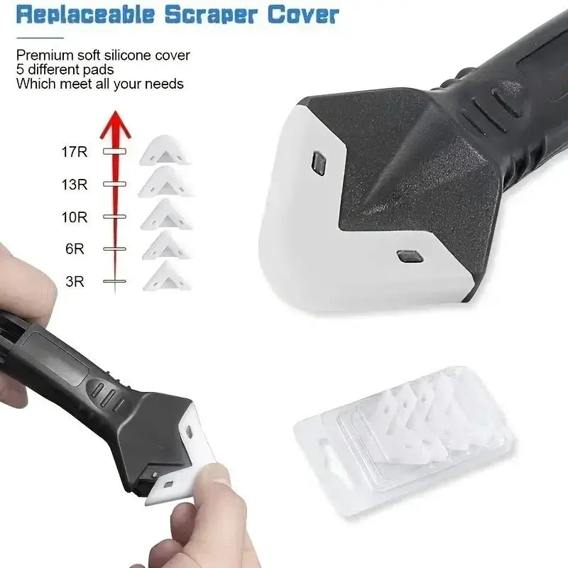 5 In 1 Silicone Scraper Sealant Remover Tool Set Caulking