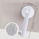 Pet Grooming Combo Self-Cleaning Slicker Dog Brush Tool
