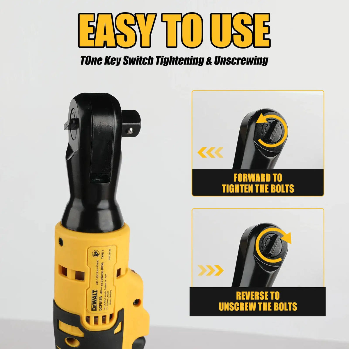 Pro Cordless Right Angle Wrench