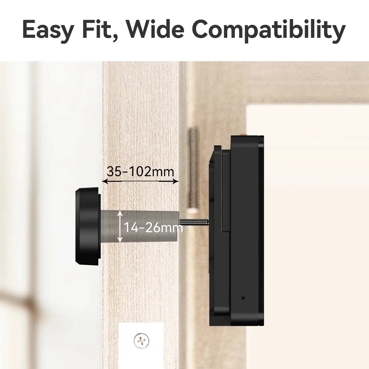 Imou Smart 5MP 3K 149° Wide View Angle Mini Digital Peephole Eye Viewer WiFi IR PIR Detection Doorbell Door Camera Alexa Google