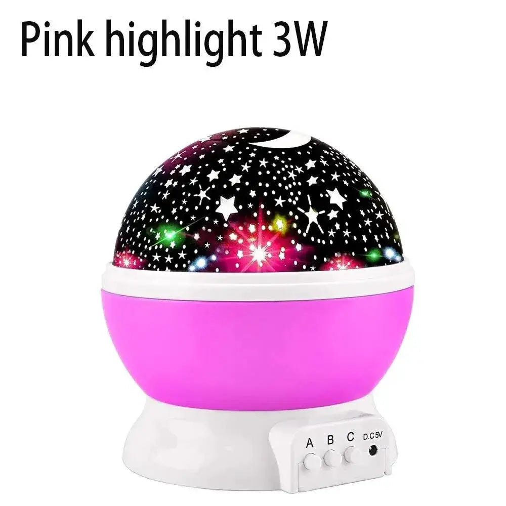 Serene Moon and Star Projector Lamp for Relaxing Home Decor