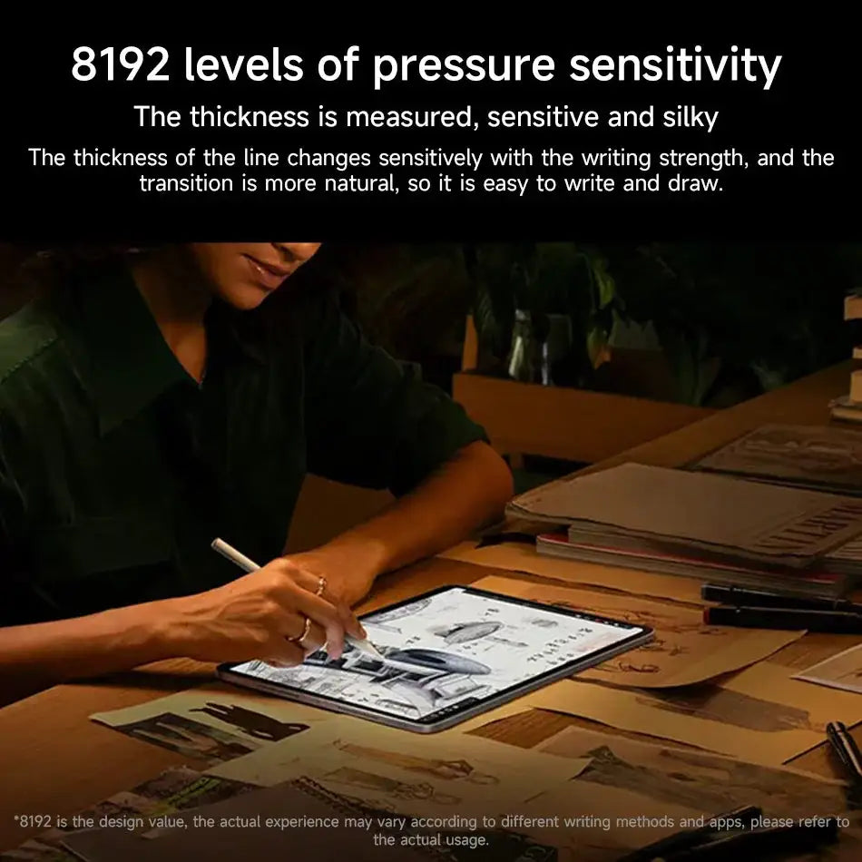 Original Xiaomi Focus Stylus Pen For Xiaomi Pad 7 - 7 Pro - 8 - 8 Pro Tablet 8192 Level Sense Magnetic Drawing Writing Pencil