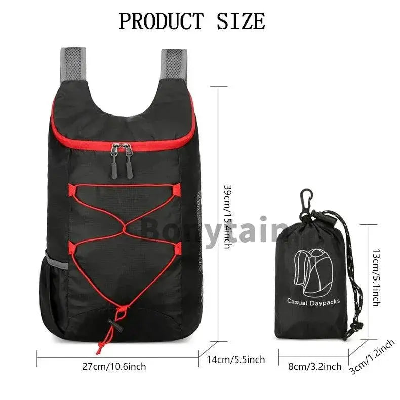 Compact Travel Daypack Lightweight Backpack for Outdoor Use