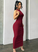 Bodycon Dress for Women Backless Style