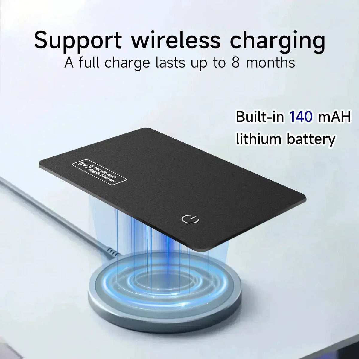 2026 New Bluetooth Tracker Smart Finder Compatible with Find My Network Card Wallet Tracker Keys Finder