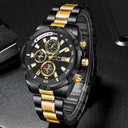 Stainless Steel Waterproof Wristwatch for Daily Wear Timepiece