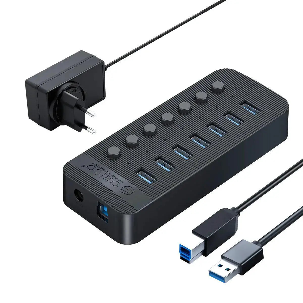 Orico USB Hub High Speed Data Transfer Solution 7 Port
