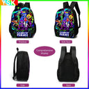 MINISO New Rainbow Friends Backpack Cartoon School Bag for Kids