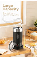 HiBREW Electric Milk Frother Fully Automatic Cool M1A