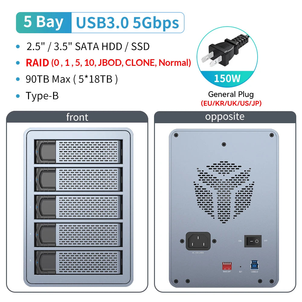 Portable SSD Drive Enclosure