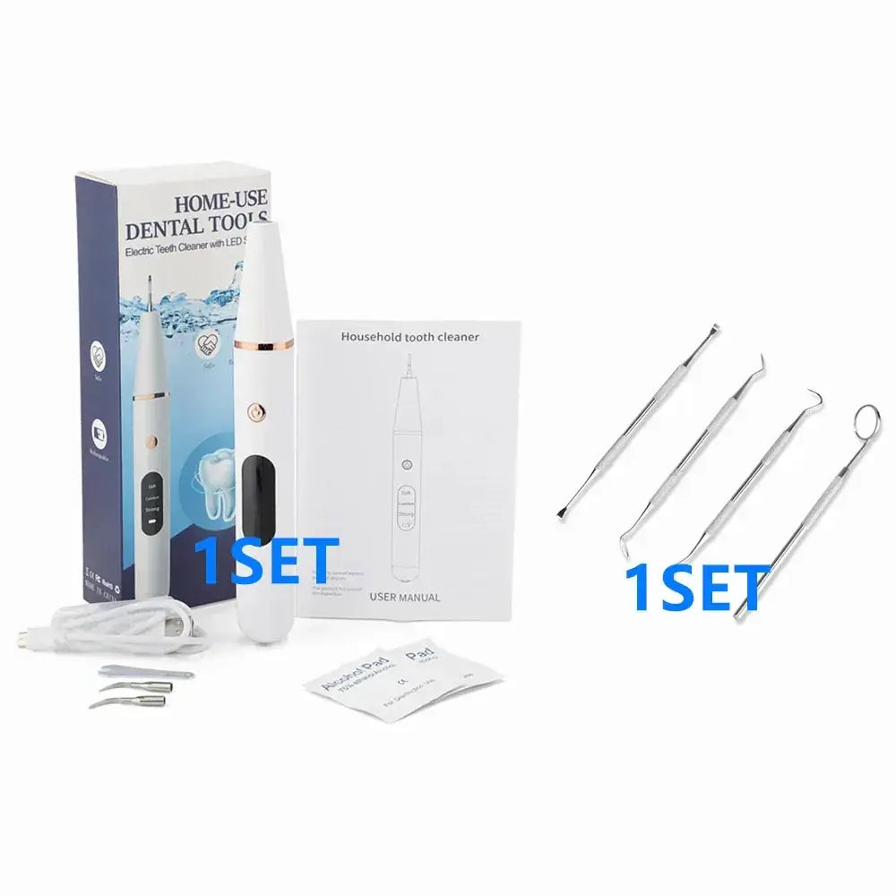 Ultrasonic Teeth Whitening Sonic Cleaning Tool Remover