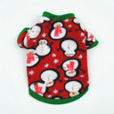 Stylish Fleece Dog Jacket Warm Winter Coat for Small Breeds