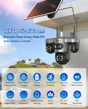 Smart Solar Camera for Home Monitoring