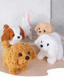 Walking Plush Robot Dog Toy - Interactive Gift for Kids