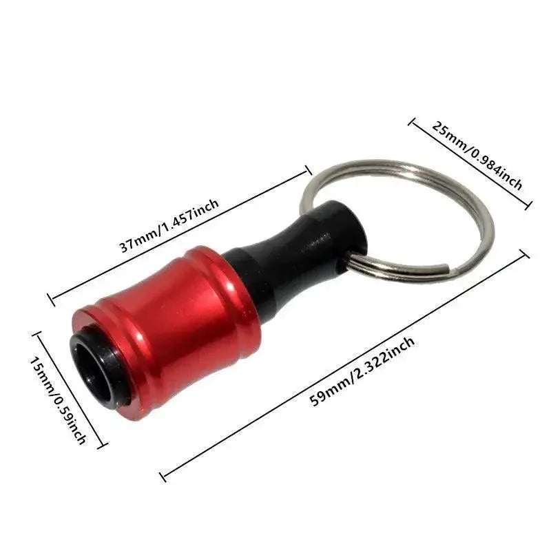 Portable Hex Shank Screwdriver Head Holder Set Six Piece